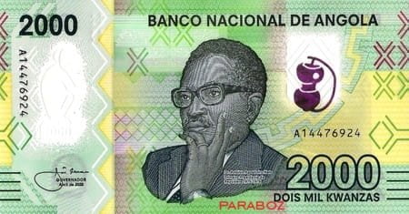 Angola 2.000 AOA ön yüz