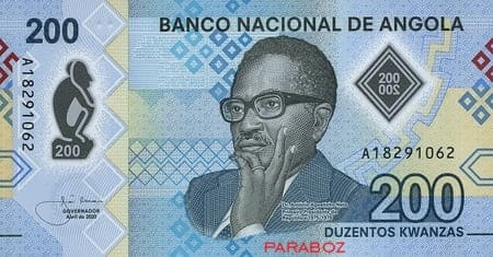 Angola 200 AOA ön yüz