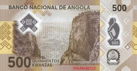 Angola 500 AOA arka yüz