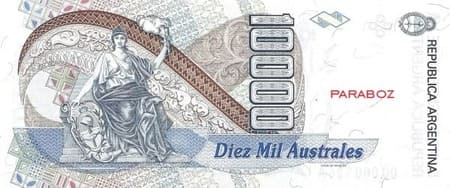 Arjantin 50.000 ARS arka yüz