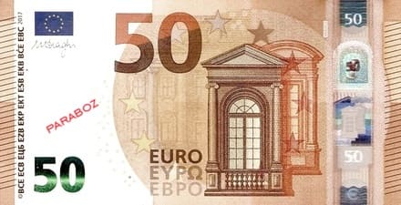 Avrupa Merkez Bankası 50 EUR ön yüz