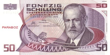 Avusturya 50 ATS ön yüz