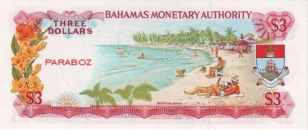 Bahamas 3 BSD arka yüz