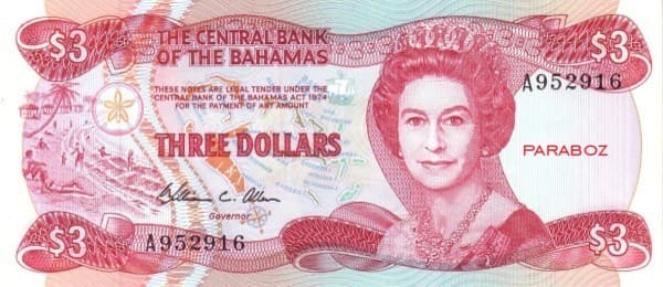 Bahamas 3 BSD ön yüz