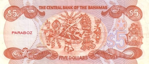 Bahamas 5 BSD arka yüz