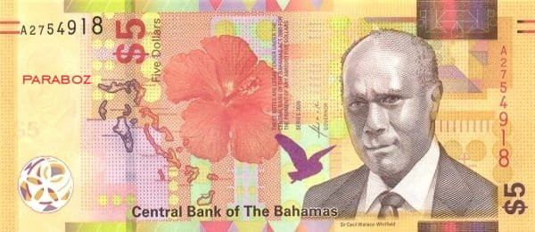 Bahamas 5 BSD ön yüz