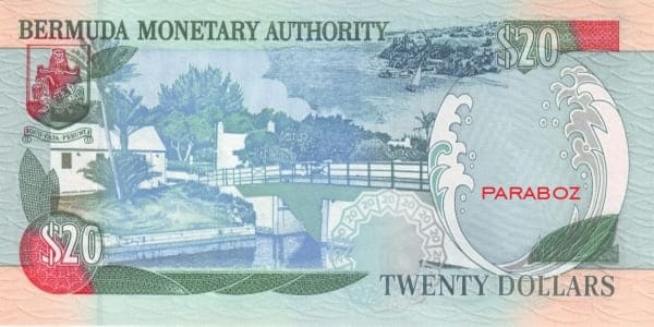 Bermuda 20 BMD arka yüz