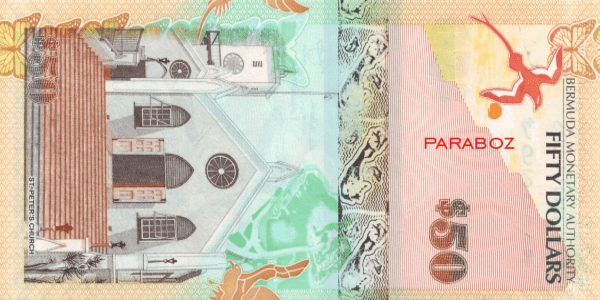 Bermuda 50 BMD arka yüz