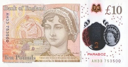 Birleşik Krallık 10 GBP arka yüz