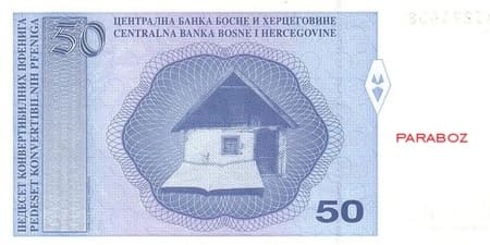 Bosna Hersek 0,5 BAM arka yüz