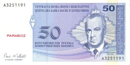 Bosna Hersek 0,5 BAM ön yüz