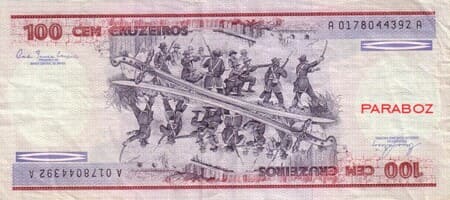 Brezilya 100 BRL arka yüz