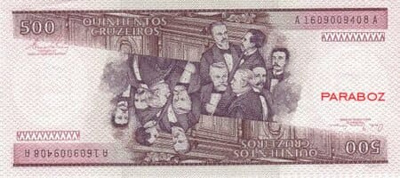 Brezilya 500 BRL arka yüz