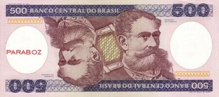 Brezilya 500 BRL ön yüz