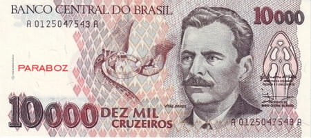Brezilya 10.000 BRL ön yüz