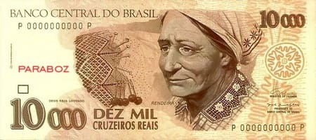 Brezilya 10.000 BRL ön yüz