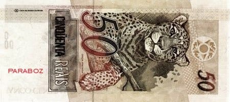Brezilya 50 BRL arka yüz