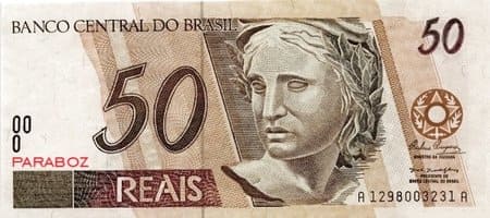 Brezilya 50 BRL ön yüz