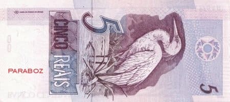 Brezilya 5 BRL arka yüz