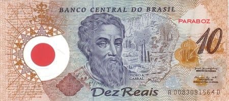 Brezilya 10 BRL ön yüz