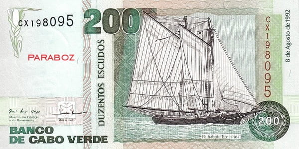 Cape Verde 200 CVE ön yüz