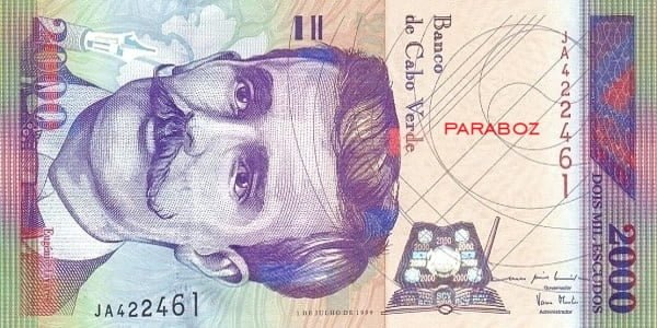 Cape Verde 2.000 CVE ön yüz