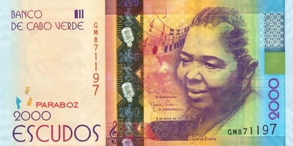 Cape Verde 2.000 CVE ön yüz