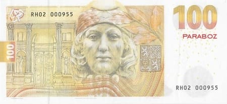Çek Cumhuriyeti 100 CZK arka yüz