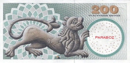 Danimarka 200 DKK arka yüz