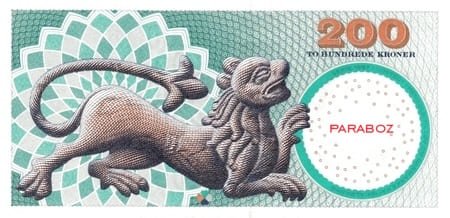 Danimarka 200 DKK arka yüz
