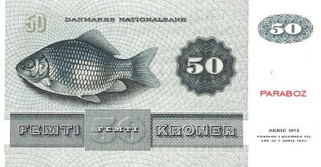 Danimarka 50 DKK arka yüz