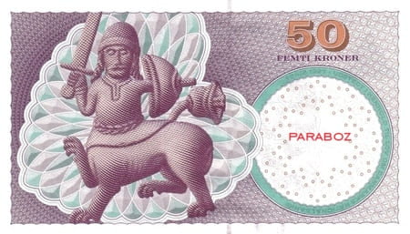 Danimarka 50 DKK arka yüz
