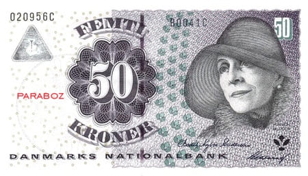 Danimarka 50 DKK ön yüz