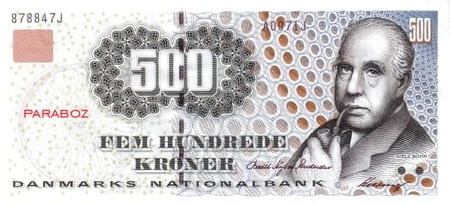 Danimarka 500 DKK ön yüz