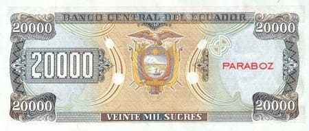 Ekvator 20.000 ECS arka yüz
