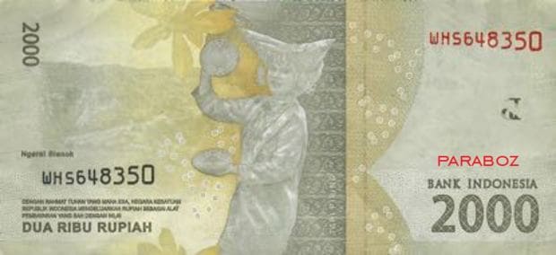 Endonezya 2.000 IDR arka yüz