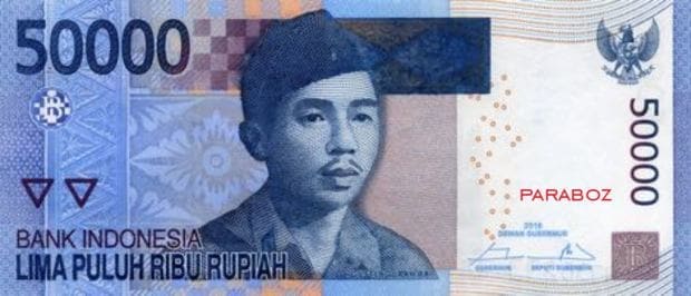 Endonezya 50.000 IDR ön yüz
