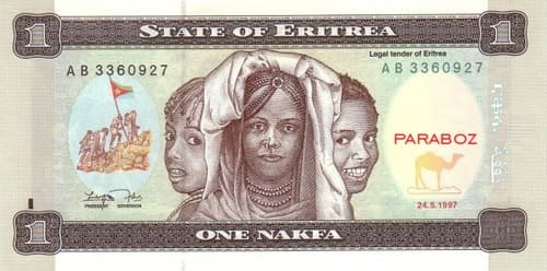 Eritre 1 ERN ön yüz