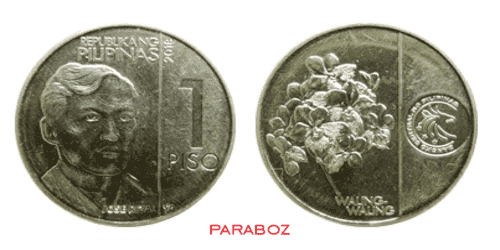 Filipinler 0,01 PHP ön yüz