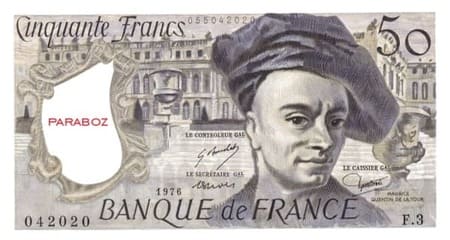 Fransız Frangı 50 FRF ön yüz