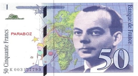 Fransız Frangı 50 FRF ön yüz
