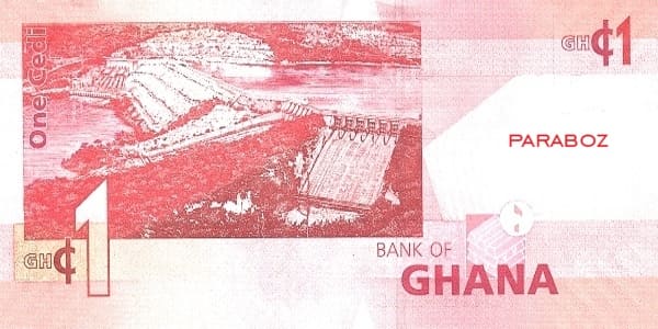 Gana 1 GHS arka yüz