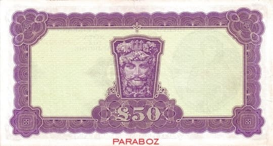 İrlanda Cumhuriyeti 50 IEP arka yüz