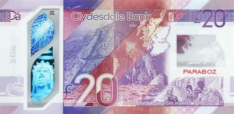 İskoçya 20 SCP arka yüz