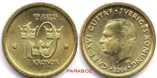 İsveç 10 SEK ön yüz