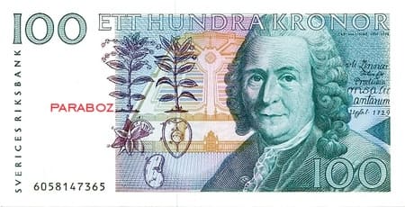 İsveç 100 SEK ön yüz