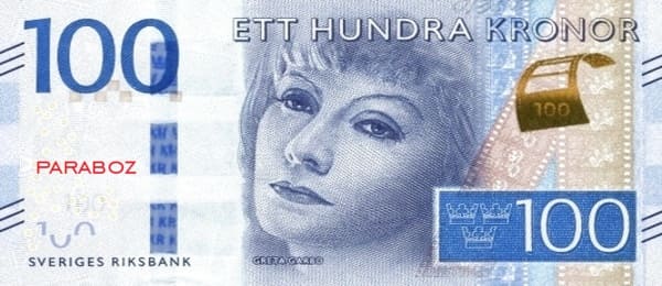 İsveç 100 SEK ön yüz