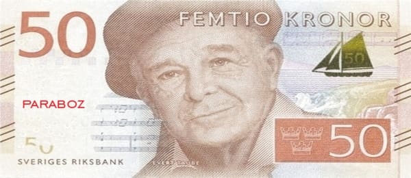 İsveç 50 SEK ön yüz