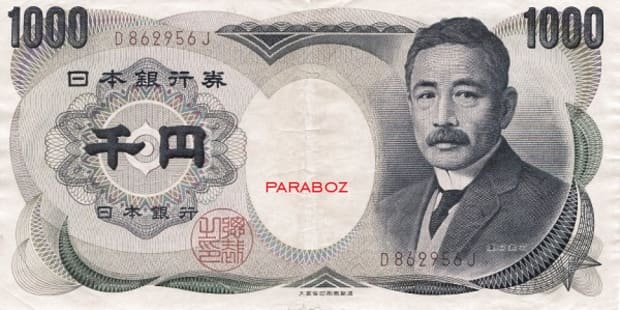Japonya 1.000 JPY ön yüz