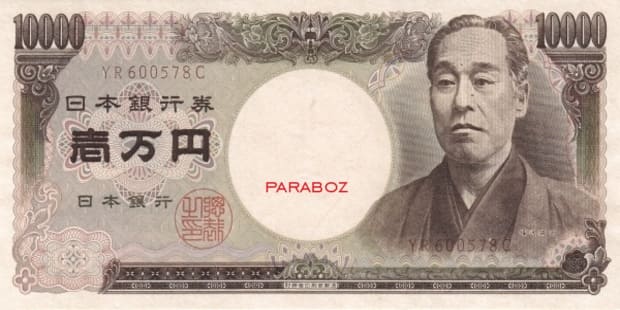 Japonya 10.000 JPY ön yüz